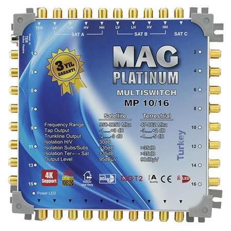 Mag Platinum 10-16 Sonlu Uydu Santrali